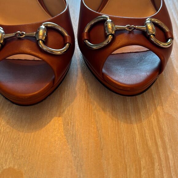 Gucci Hollywood Slide Sandal size 39.5 US 8.5 - Picture 5 of 12
